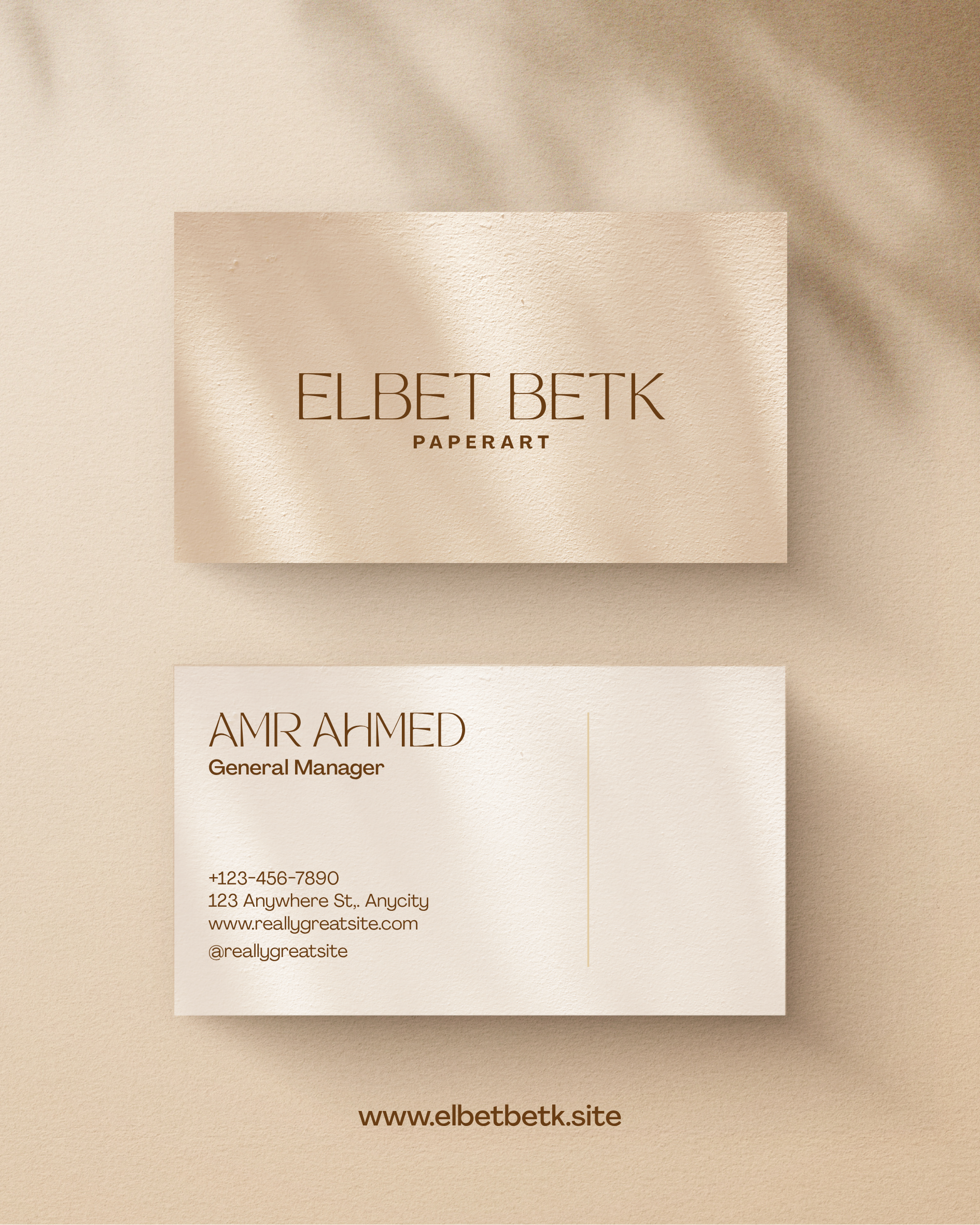 business card